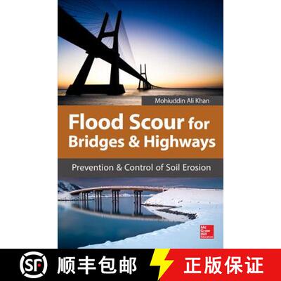 【3-4周达】Flood Scour for Bridges and Highways: Prevention and Control of Soil Erosion [9780071825078]