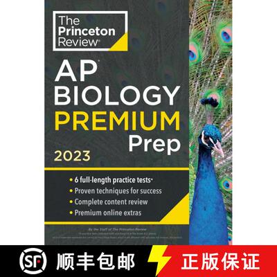 Princeton Review AP Biology Premium Prep, 2023: 6 Practice Tests + Complete Content Review + Strategi... [9780593450659]