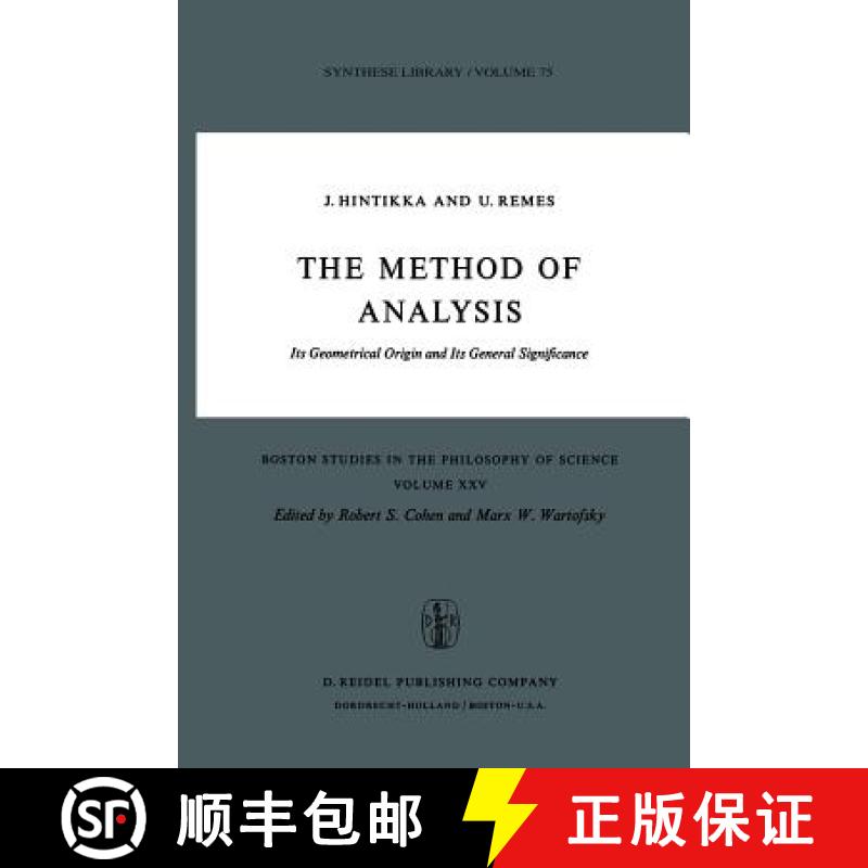 【4周达】The Method of Analysis : Its Geometrical Origin and Its General Significance [9789027705433]