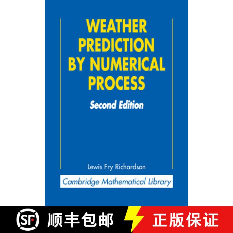 【3-4周达】Weather Prediction by Numerical Process: - Weather Prediction by Numerical Process [9780521680448]
