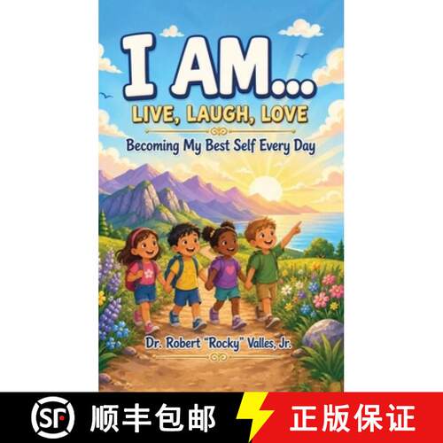 【3-4周达】精装 I Am... Live, Laugh, Love: Becoming My Best Self Every Day [9798256131364]