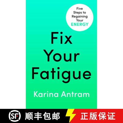 【3-4周达】Fix Your Fatigue : 5 Steps to Regaining Your Energy [9781405954693]