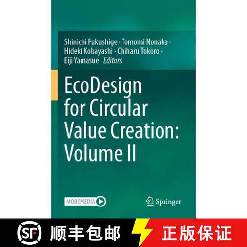 【3-4周达】EcoDesign for Circular Value Creation: Volume II [9789819790784]