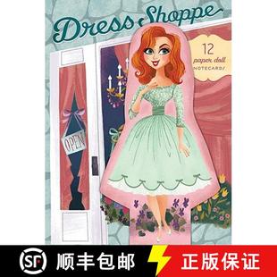 With 9780811877947 Dress Paper Doll 4周达 Shoppe Envelope Notecards