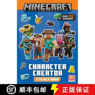 【3-4周达】Minecraft Character Creator Sticker Book (Minecraft) [9780593901694]