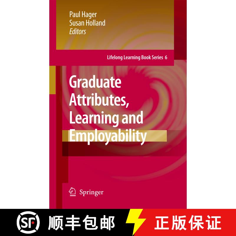 【3-4周达】精装 Graduate Attributes, Learning and Employability [9781402053412] - 实物图