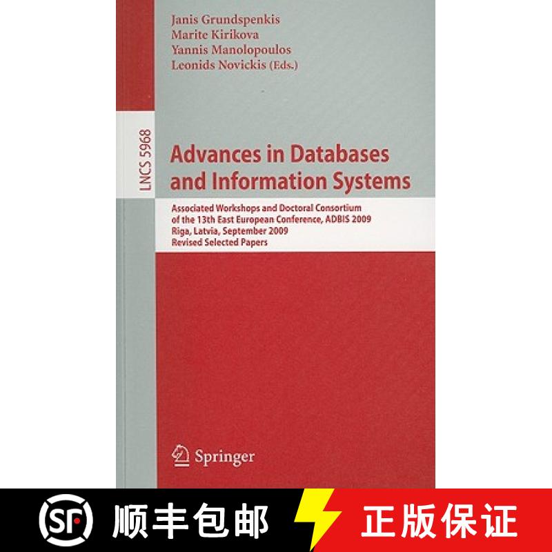 预订 Advances in Databases and Information Systems: Associated Workshops and Doctoral Consortium of t... [9783642120817]