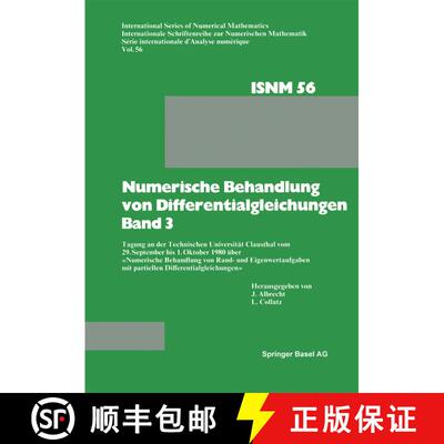 【3-4周达】Numerische Behandlung Von Differentialgleichungen Band 3: Tagung an Der Technischen Univer... [9783034854559]