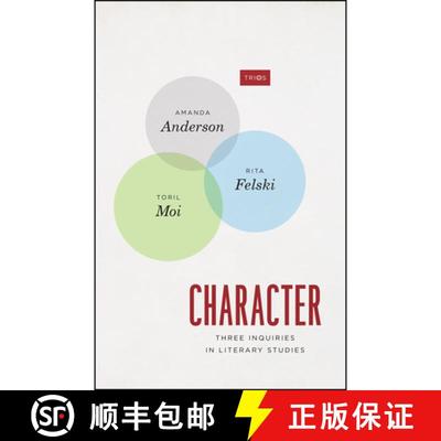 【3-4周达】Character: Three Inquiries in Literary Studies [9780226658667]