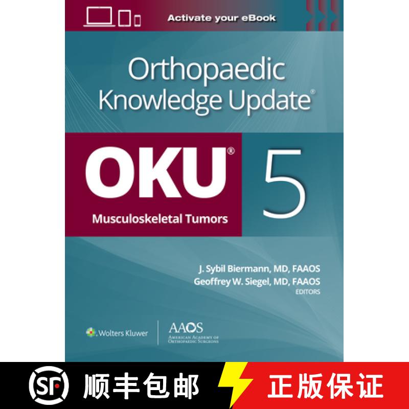 【3-4周达】Orthopaedic Knowledge Update®: Musculoskeletal Tumors 5: Print + Ebook [9781975225957]