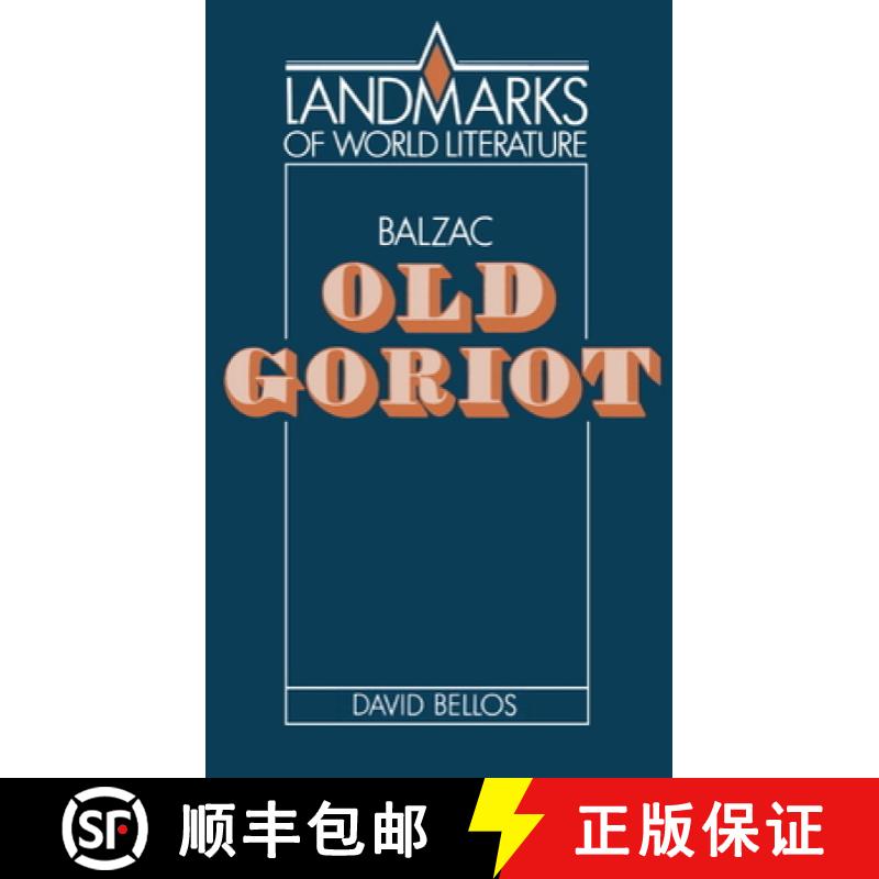 【3-4周达】Balzac: Old Goriot: - Balzac: Old Goriot [9780521316347]