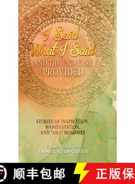 预订 I Said What I Said And The Universe Provided [9789655787719]