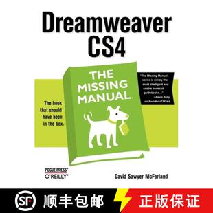 The Cs4 Missing Manual 预订 9780596522926 Dreamweaver