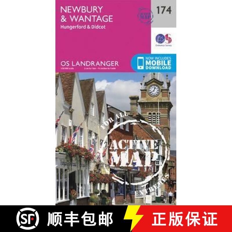 【2-3周达】Newbury & Wantage, Hungerford & Didcot [9780319474976]