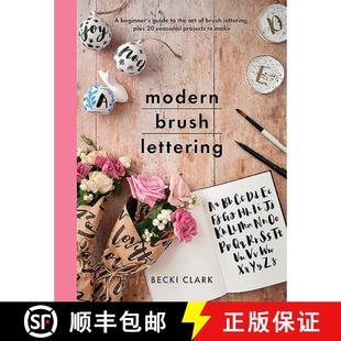 Guide Brush 9781526747358 Seasonal... Modern Lettering Beginner Art the Plus 4周达