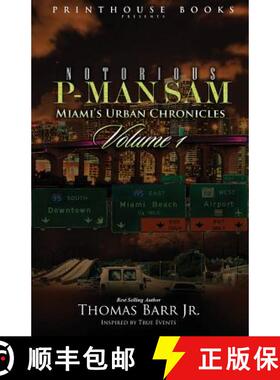 【3-4周达】Notorious P-Man Sam: Miami's Urban Chronicles Vol.1 [9780986134012]