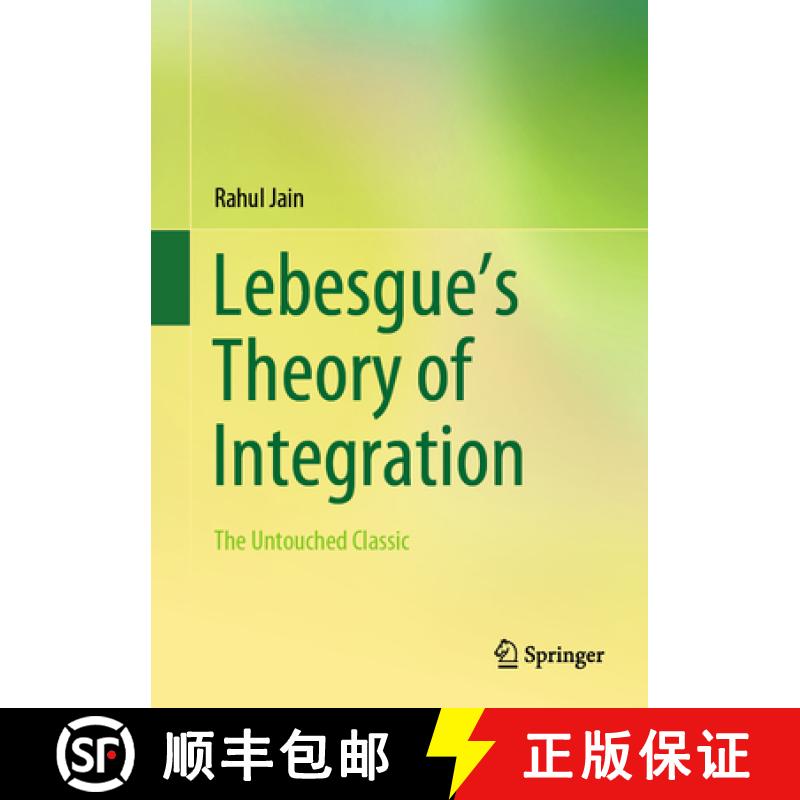 【3-4周达】Lebesgue's Theory of Integration : The Untouched Classic [9789819611683]