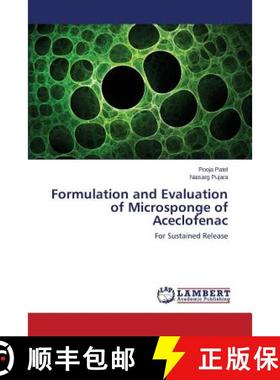预订 Formulation and Evaluation of Microsponge of Aceclofenac [9783659541476]