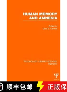【3-4周达】Human Memory and Amnesia (PLE: Memory) [9781848724051]