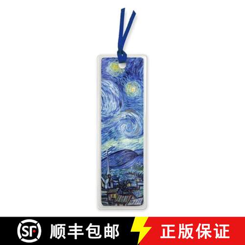 【3-4周达】Vincent van Gogh: The Starry Night Laminated Bookmarks (pack of 10) [9781835628300]