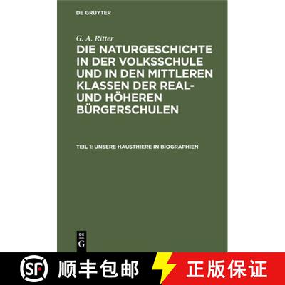 【3-4周达】Unsere Hausthiere in Biographien [9783112399170]