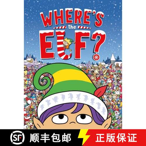 【3-4周达】Where's the Elf?: A Christmas Search-and-Find Adventure [9781780555904]