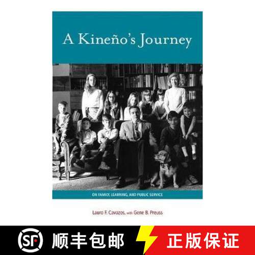 【3-4周达】精装 A Kineño's Journey: On Family, Learning, and Public Service [9780896729681]
