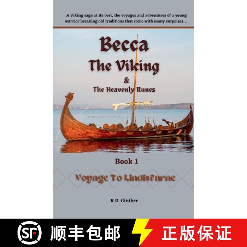 【2-3周达】Becca The Viking & The Heavenly Runes Book 1, Voyage to Lindisfarne [9798224083459]