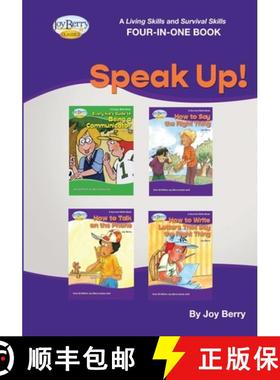 预订 A Living Skills and Survival Skills Four-in-One Book - Speak Up! [9781636176505]