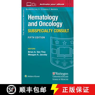 【3-4周达】The Washington Manual Hematology and Oncology Subspecialty Consult [9781975212841]
