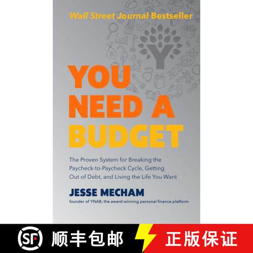 【3-4周达】精装 You Need a Budget: The Proven System for Breaking the Paycheck-to-Paycheck Cycle, Get... [9780062567581]