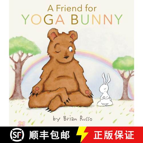【3-4周达】精装 A Friend for Yoga Bunny: An Easter And Springtime Book For Kids [9780063017849]