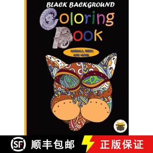 Black 4周达 Background Coloring 9781955966047 Book