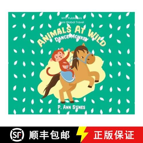 【3-4周达】精装 Animals At Wild: Dance Monkey [9798218643485]