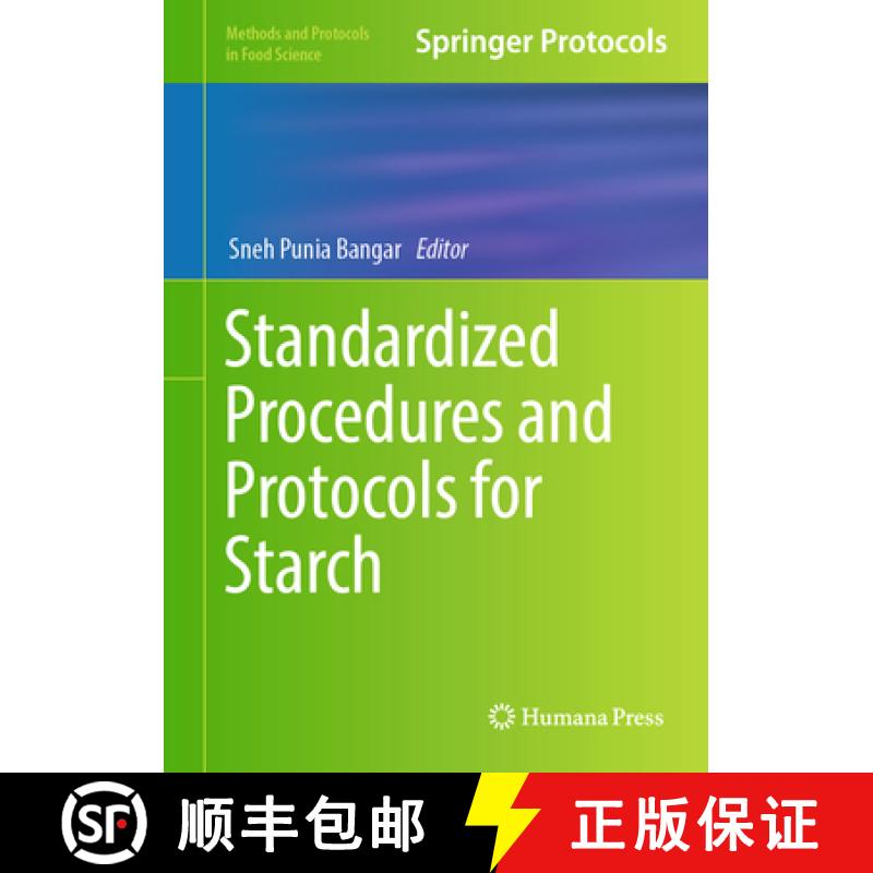 【3-4周达】Standardized Procedures and Protocols for Starch [9781071638651]