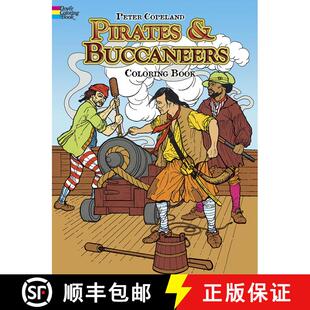 预订 Pirates & Buccaneers Coloring Book [9780486233932]