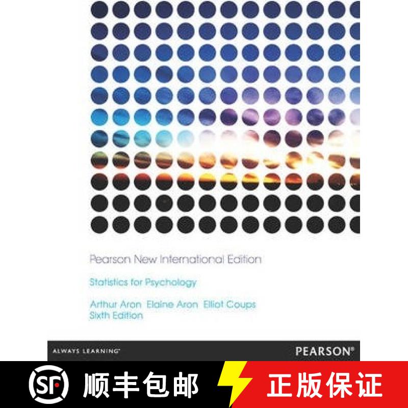 【3-4周达】Statistics for Psychology: Pearson New International Edition [9781292040295]