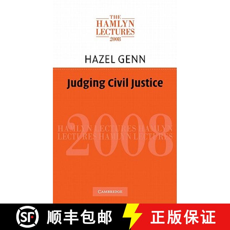 【3-4周达】Judging Civil Justice: - Judging Civil Justice [9780521118941]