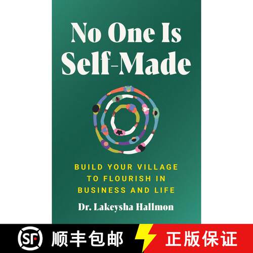 【3-4周达】精装 No One Is Self-Made: Build Your Village to Flourish in Business and Life [9780063315891]