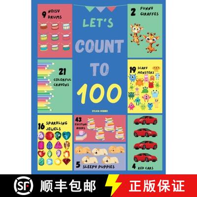 【3-4周达】Let's Count to 100: A Fun and Interactive Counting Book with Colorful Pictures and Engagin... [9798330654185]