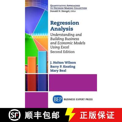 【3-4周达】Regression Analysis: Understanding and Building Business and Economic Models Using Excel, ... [9781631573859]