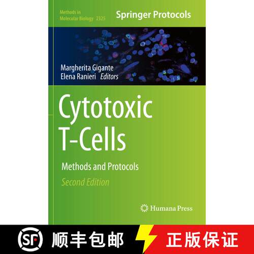【3-4周达】Cytotoxic T-Cells : Methods and Protocols (Second Edition 2021) [9781071615096]