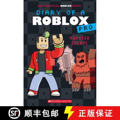 【3-4周达】Monster Escape (Diary of a Roblox Pro #1: An Afk Book) [9781338863468]