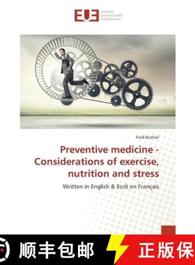 预订 Preventive medicine - Considerations of exercise, nutrition and stress [9783639544442]