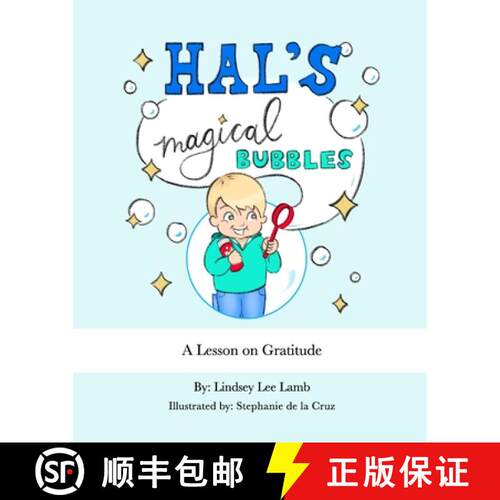 【3-4周达】Hal's Magical Bubbles: A Lesson on Gratitude [9781735564319]