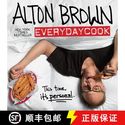 【3-4周达】精装 Alton Brown: EveryDayCook: A Cookbook [9781101885710]