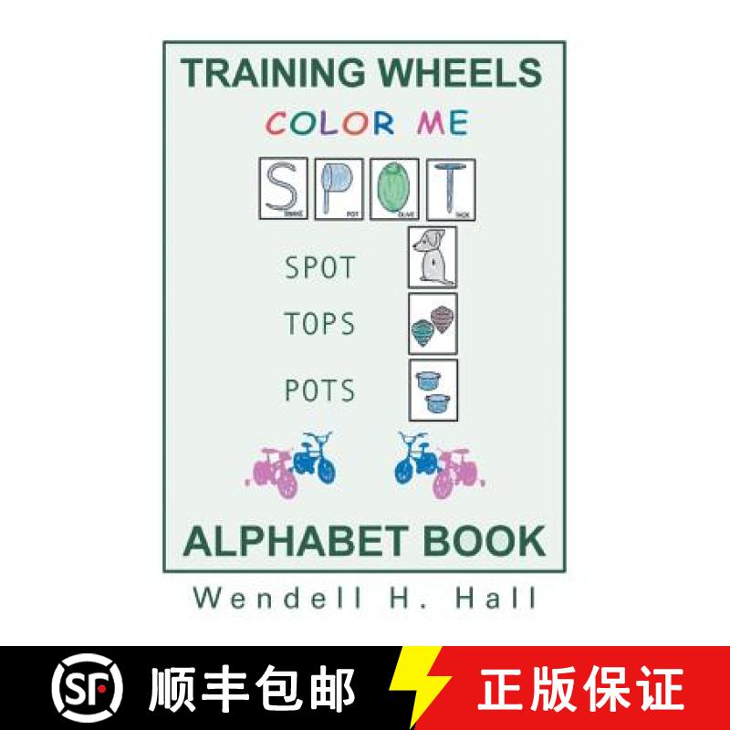 【2-3周达】Training Wheels Alphabet Book [9781490813851]