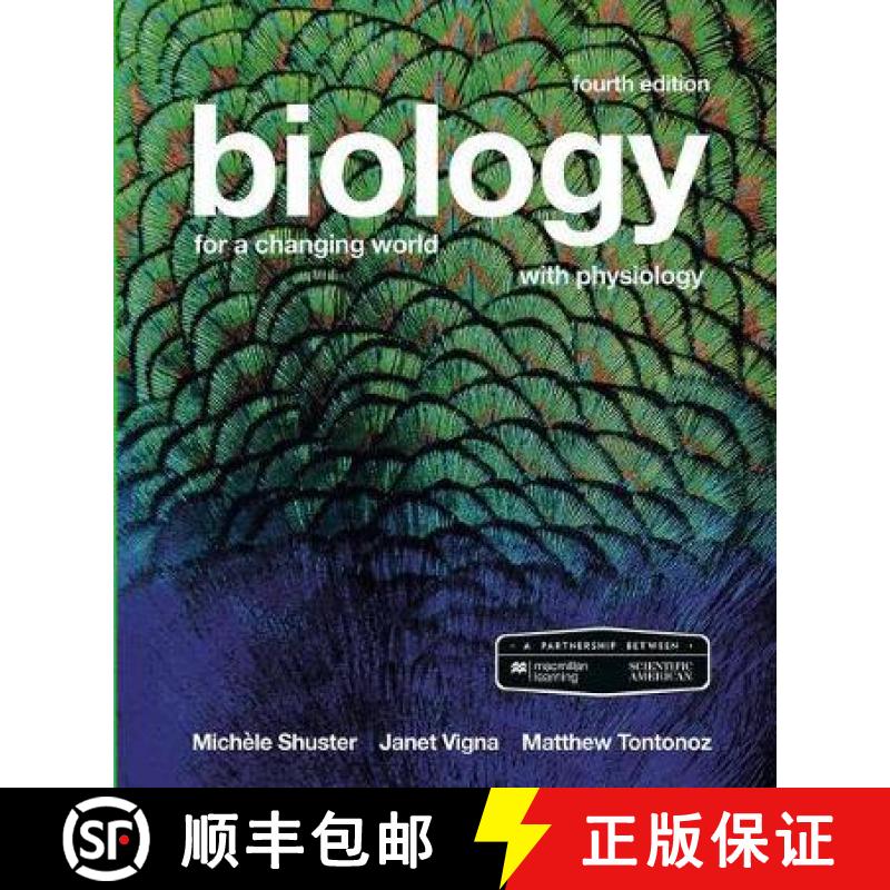 【3-4周达】Scientific American Biology for a Changing World with Core Physiology [9781319385873]
