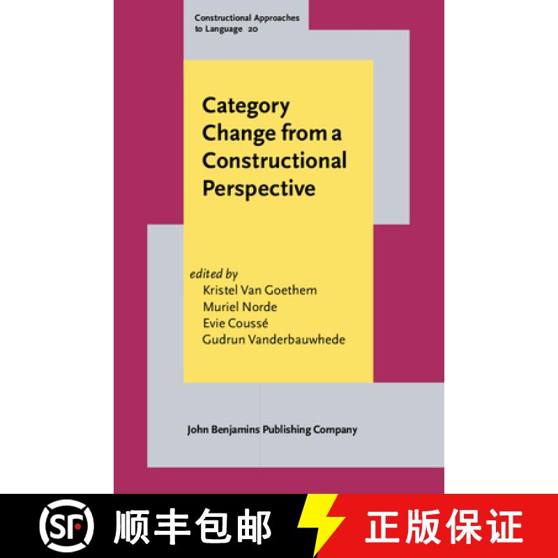 【2-3周达】Category Change from a Constructional Perspective [9789027200419]