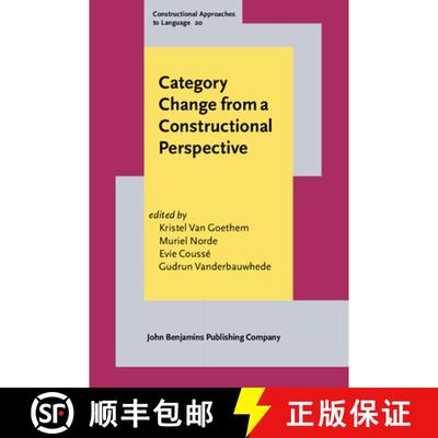 【3-4周达】Category Change from a Constructional Perspective [9789027200419]